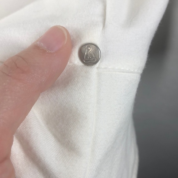 Neon Buddha off white sweatshirt jacket size large - Picture 5 of 10